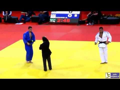 Judo 2014 Grand Slam Paris: Mendonca (BRA) - Azoidis (GRE) [-73kg]