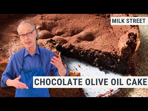 This chocolate cake doesn’t dry out! | Chocolate Olive Oil Cake