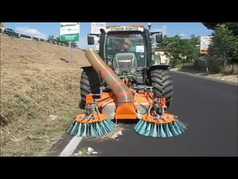 Cleaning Street Equipment Technology - Street Sweeper Machine | Food Estate