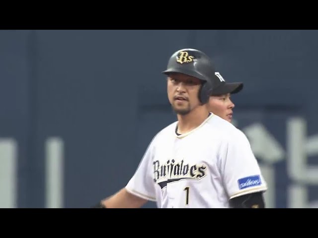 【6回裏】バファローズ・中島がタイガース・中谷の好守にヒットを阻まれる... 2017/6/8 Bs-T