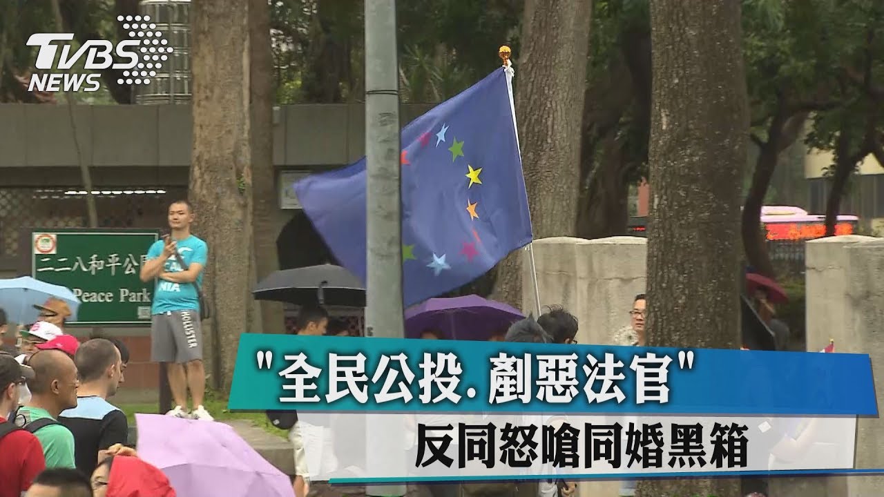 「全民公投剷惡法官」 反同怒嗆同婚黑箱