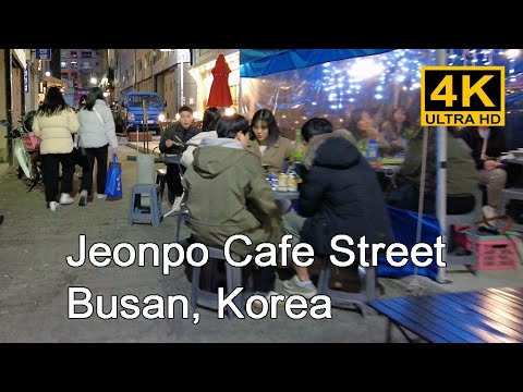 [4K] Há jeonridan-gil na direção de Bujeon-dong, Busanjin-gu para Jeonpo-dong