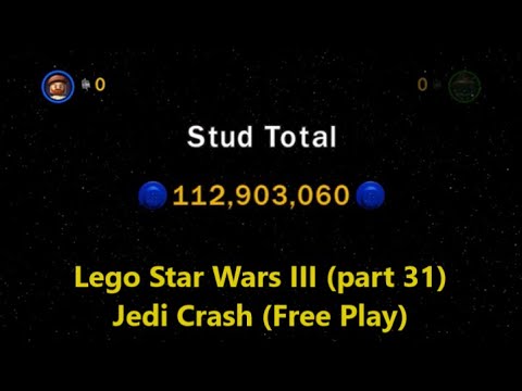 Lego Star Wars III (part 31) Jedi Crash (Free Play)