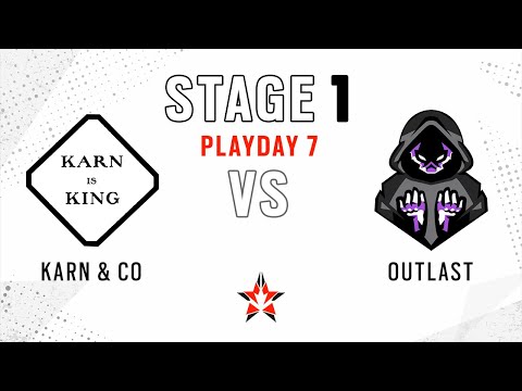 Karn & Co vs Outlast // NA Challenger League - Stage 1 - Playday 7