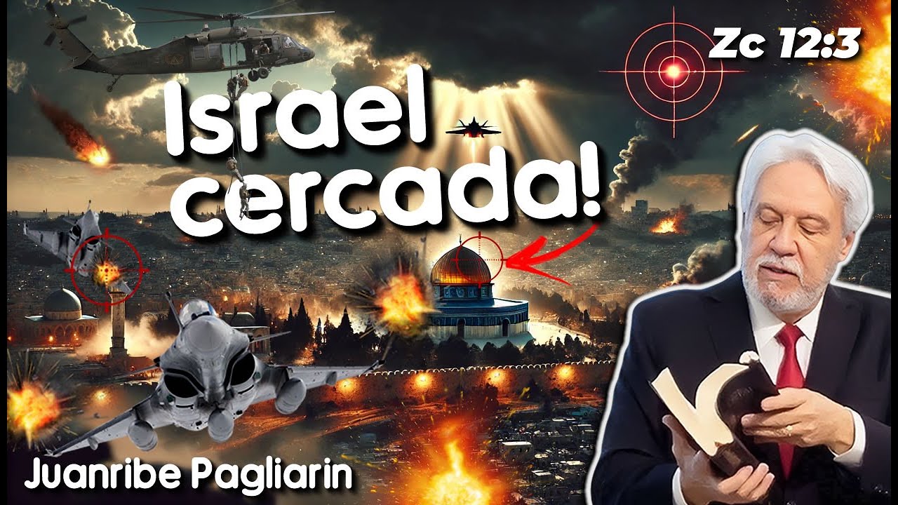 🌍 ALERTA MUNDIAL: Israel Contra TODOS! Zacarias Previu 2025? ⚔️ PROFECIA FINAL URGENTE⚡