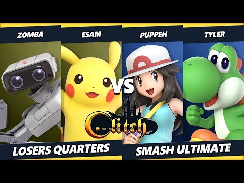 Glitch Konami Code: Losers Quarters - Zomba & ESAM Vs. Puppeh & Tyler SSBU Ultimate Teams Tournament