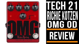 Video thumbnail for Tech 21 Richie Kotzen OMG Overdrive | Michael Casswell | Review by Guitar Interactive Magazine