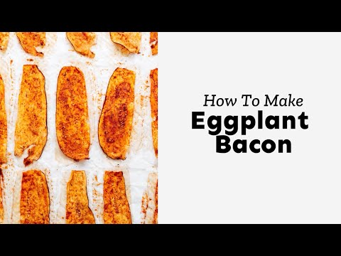 Crispy Eggplant Bacon Recipe (Air Fry or Oven)