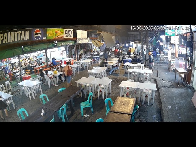 Live webcam view of Bankerohan Market Dining Street