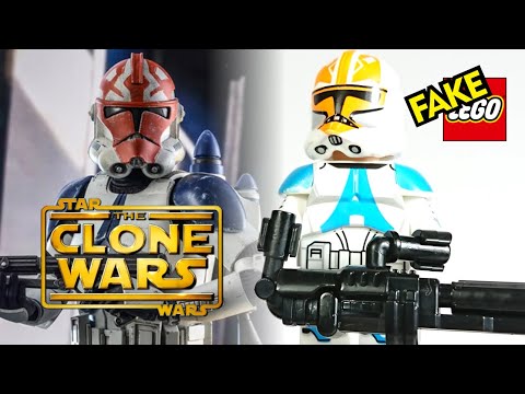 Fake Lego New Ahsoka's Clone 332nd Company 501st Legion Clone Wars Minifigure by XINH X1624