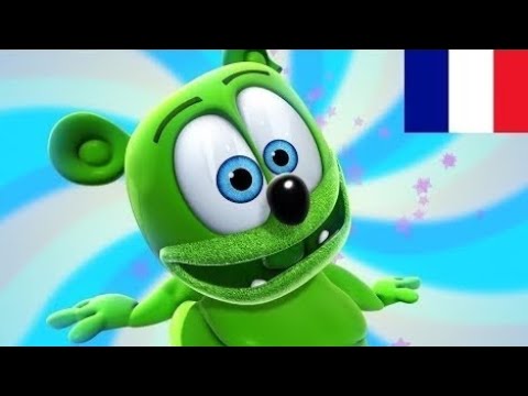 Gummy bear "Nuki nuki nuki" french language original version backwards