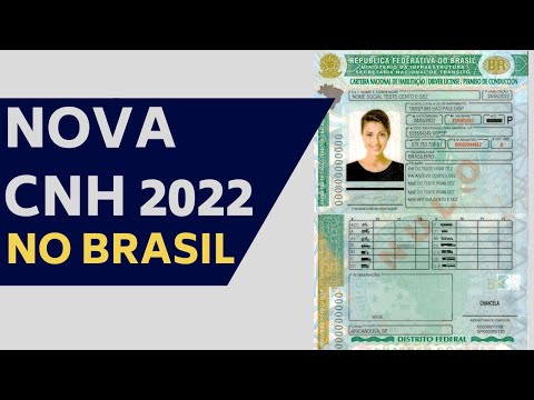 CONHEÇA A NOVA CNH 2022 E VEJA O QUE MUDA