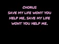 P!NK-SAVE MY LIFE *LYRICS 