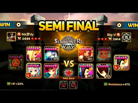 BIGV vs MADREAMDY | SEMI FINAL | SWC2022 AMERICAS Preliminary (BO5) - Summoners War
