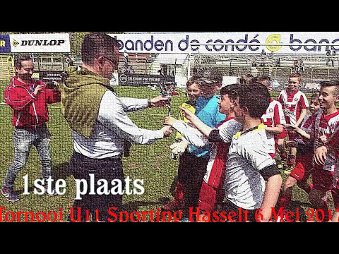 Bregel Sport U11 wint Tornooi Sporting Hasselt 6 Mei 2017