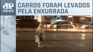 Homem desaparece durante temporal em São Paulo