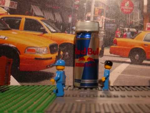 Lego Movie: Het Energy Blikje Red Bull