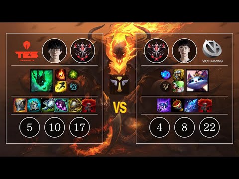 TES yuyanjia Thresh vs VG Hang Yuumi Sup - KR GrandMaster Patch 10.11