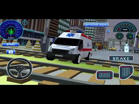Real City Ambulance Driving Simulator - Van Bus Rescue Flight - Android GamePlay
