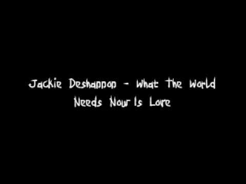 Jackie DeShannon - What The World Needs Now Is Love LYRICS