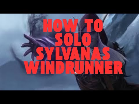 How to solo sylvanas windrunner in sanctum of domination MYTHIC