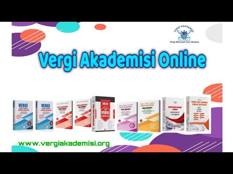 Vergi Akademisi Eğitim video thumbnail