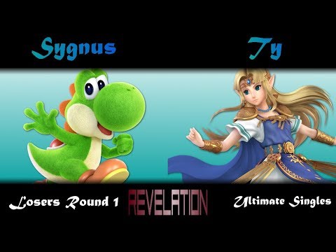 REVELATION 2019 Smash Tournament - Sygnus (Yoshi) Vs. Ty (Zelda) Losers Round 1