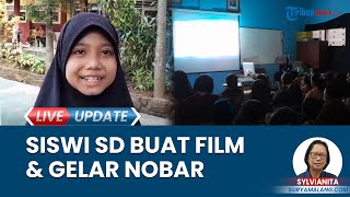 Siswa SDN Purwantoro 2 di Malang Produksi Film Pendek soal Perundungan, Ubah Kelas Jadi Bioskop
