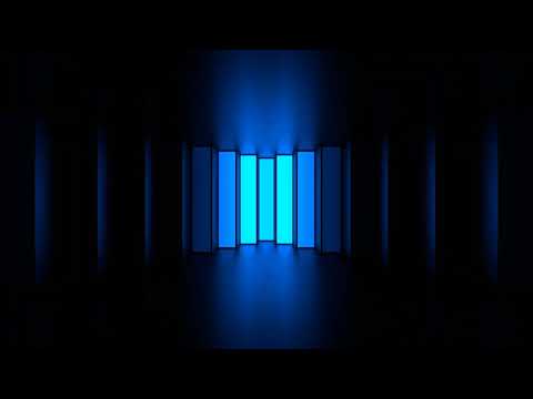 Blue Stair Strobe Background VJ Loops in 4K | Disco DJ Neon Visuals