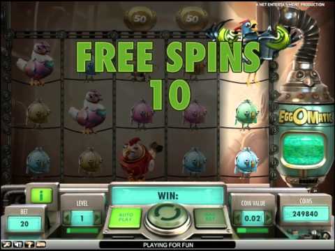 Eggomatic - video slot