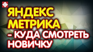 Яндекс Метрика - куда смотреть новичку. Яндекс метрика для начинающих Урок первый
