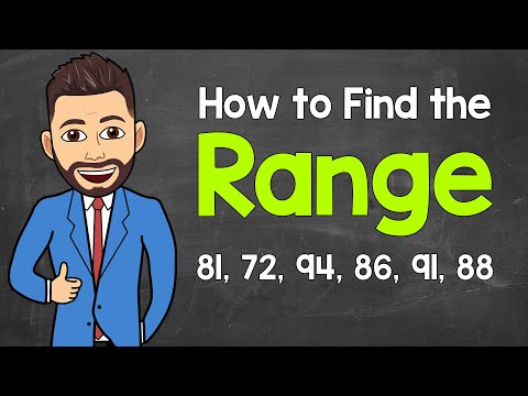 How to Find the Range | Math with Mr. J