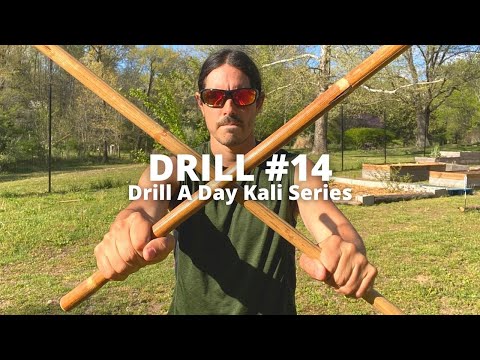 DRILL 14 - Double Sticks Drill A Day Kali Training Series | Arnis Eskrima Filipino