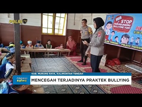 BHABINKAMTIBMAS POLRES MURUNG RAYA BAGIKAN SUSU DAN ROTI KE SEKOLAH TK