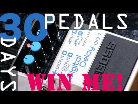 Boss DD-7 Digital Delay Bitesize Review - 30 Days, 30 Pedals - WIN!