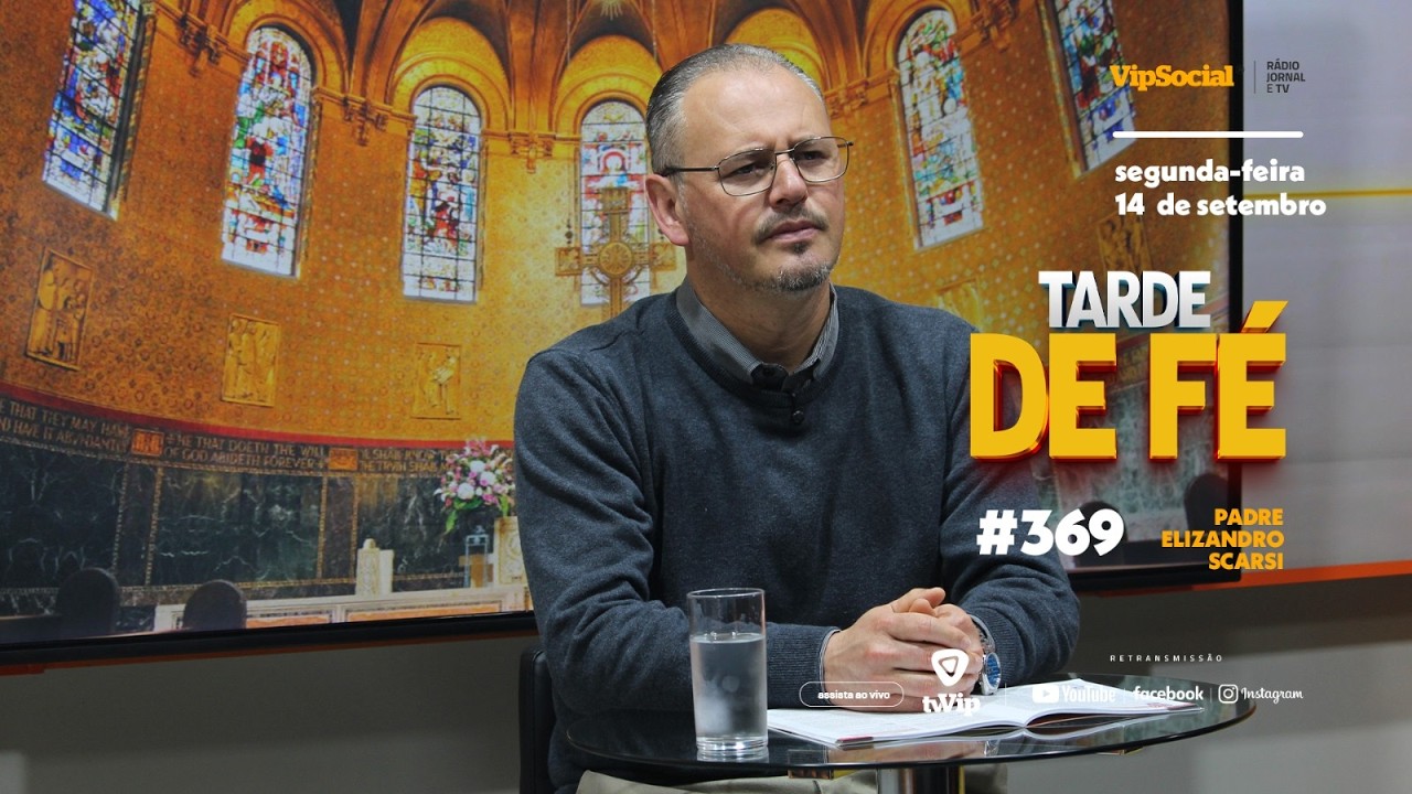Padre Elizandro Scarsi compartilha bênçãos e uma palavra de esperança nesta segunda-feira, 14 de setembro