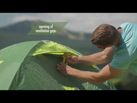 Palapinė HUSKY Bizam 2 Plus video