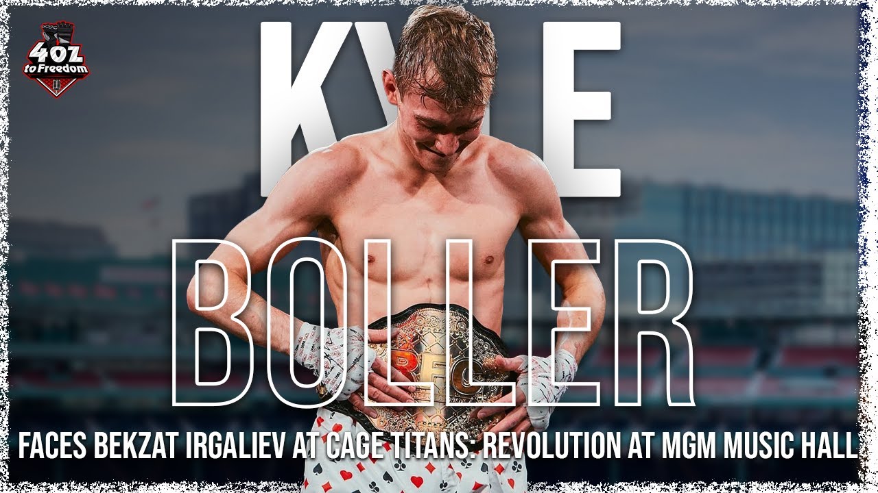Kyle Boller Discusses Kickboxing Roots, Cage Titans Debut & Hall of Fame Cornermen!
