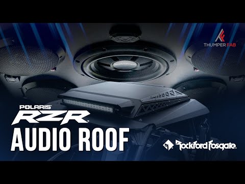 Polaris RZR Audio Roof with Rockford Fosgate