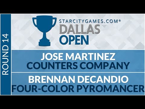 SCGDFW - Round 14 - Jose Martinez vs Brennan DeCandio [Modern]