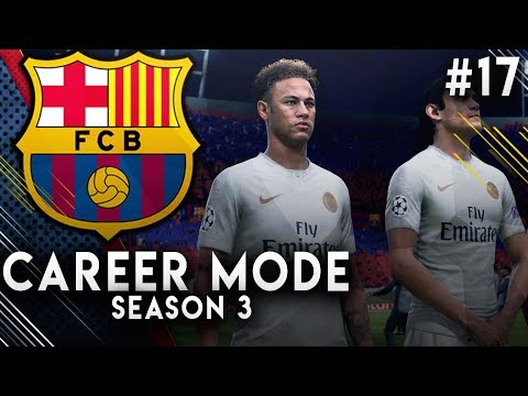 FIFA 19 Barcelona Career Mode EP17 - Neymar Is Back!! PSG In The Champions League!!