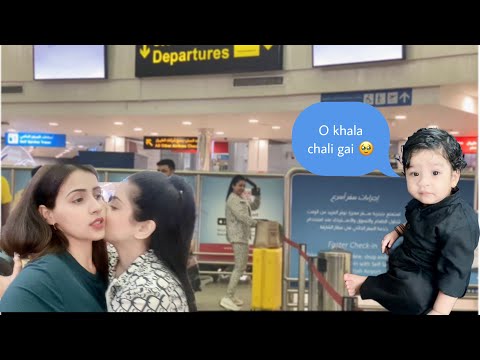 Surprise kasi ko b ni bataya or Pakistan chali gai | Raena key black dress ma look | Raena family