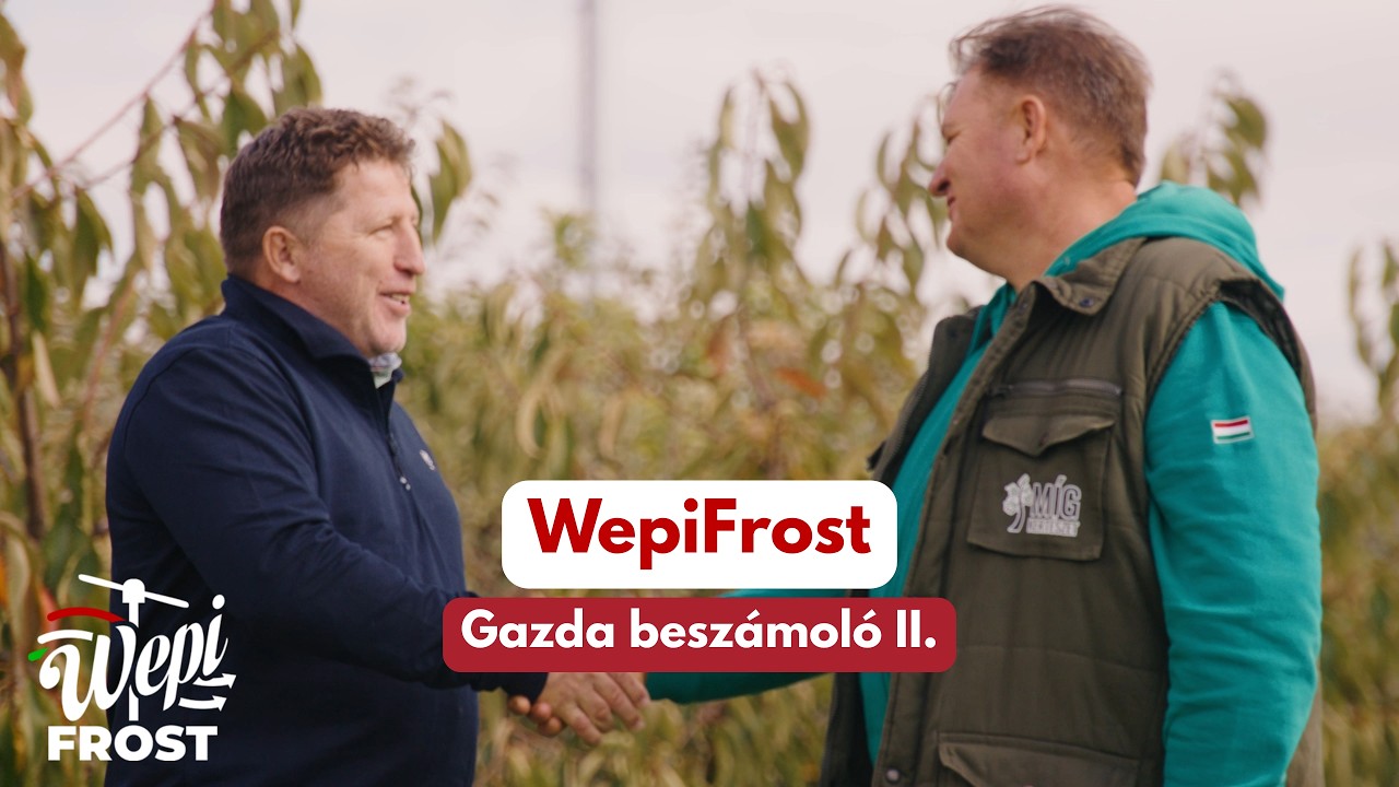 Fagyvédelem gazda szemmel - Míg József tapasztalatai