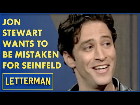 Jon Stewart Would Like To Be Mistaken For Jerry Seinfeld | Letterman