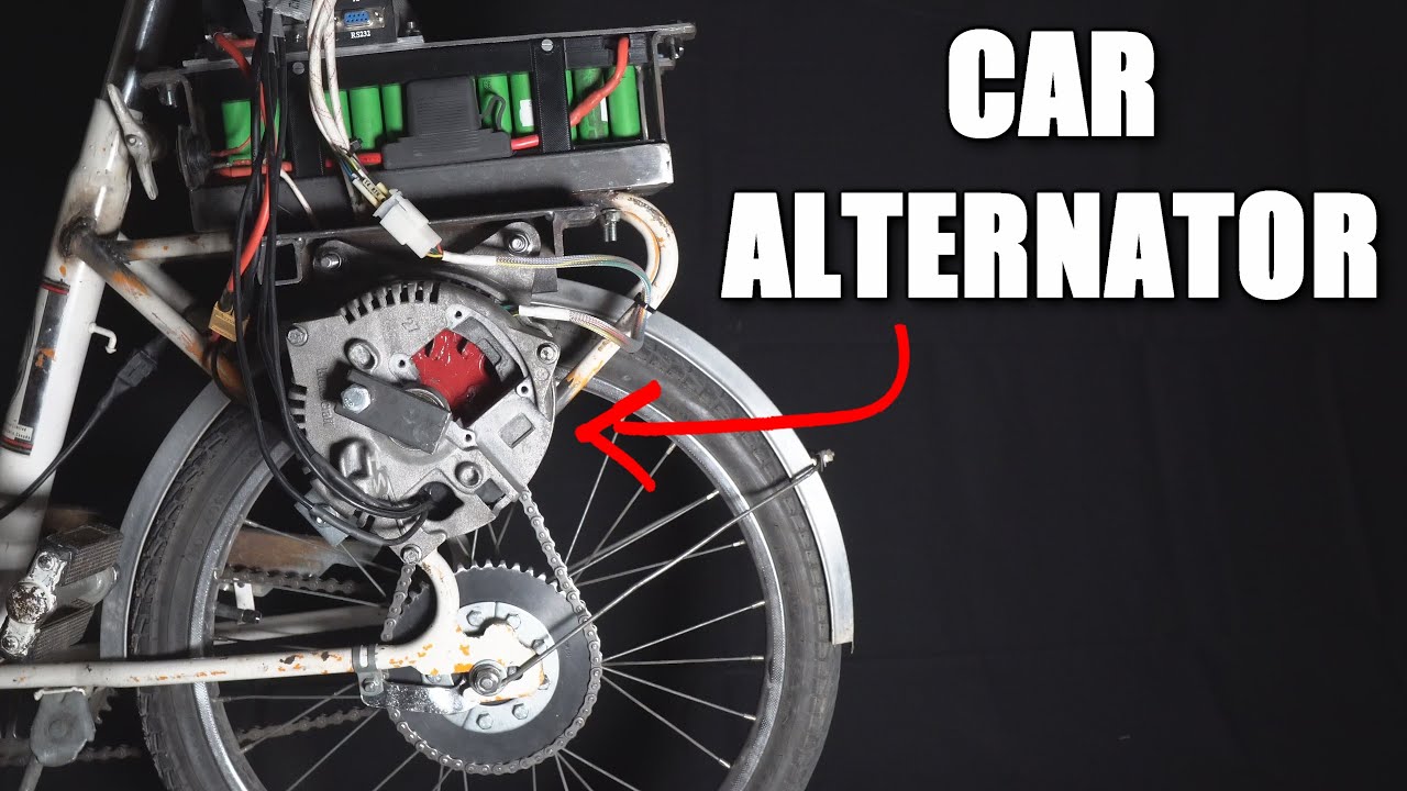 Building an Alternator Powered Bike - Part 2