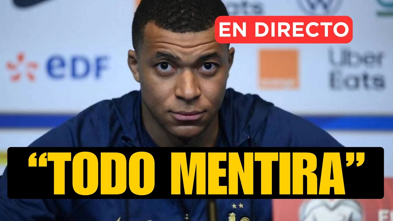 MBAPPE NIEGA LO DE QUE SE EQUIVOCARON DE RODILLA TRAS FILTRARLO: MR. PASIVO-AGRESIVO A TOPE