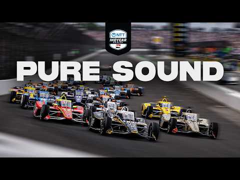 1 Hour of INDYCAR Race Car Sounds