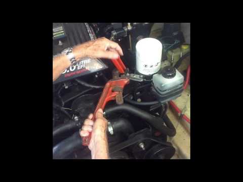 Easily remove stuck oil filter mercruiser