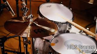 Video thumbnail for HCS & HCS Bronze 14" Hats Morph Demo by MEINL Cymbals - Official Product Videos