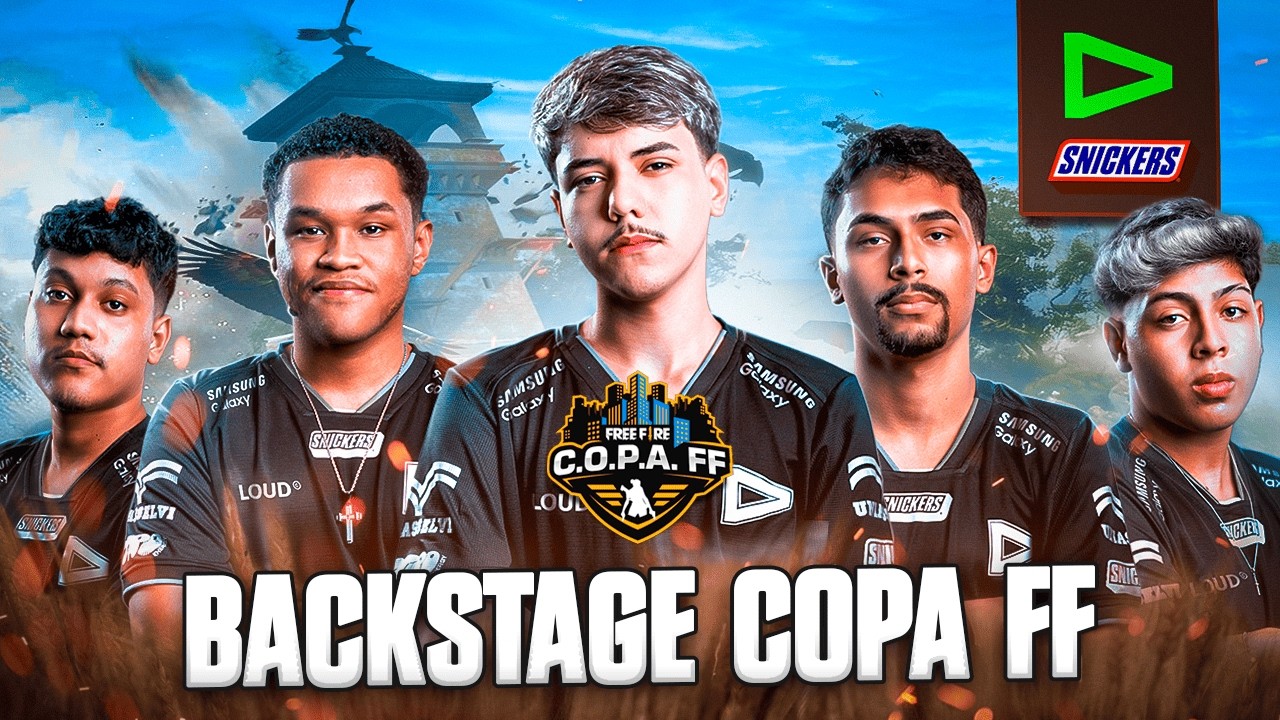 BASTIDORES da LOUD SNICKERS na COPA FF!